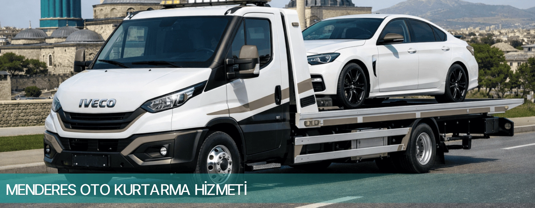 Menderes oto kurtarma misyon görseli